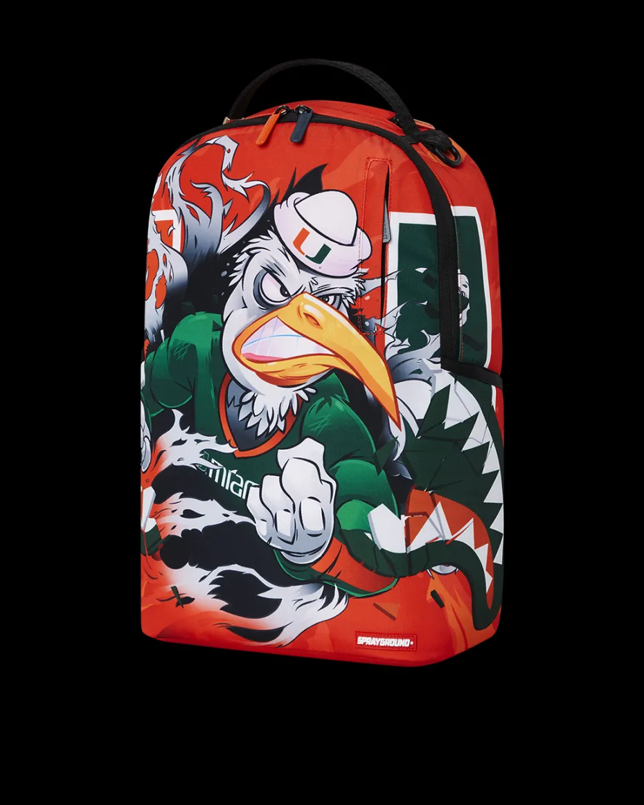 UNIVERSITY OF MIAMI CLAP BACK DLXSR BACKPACK