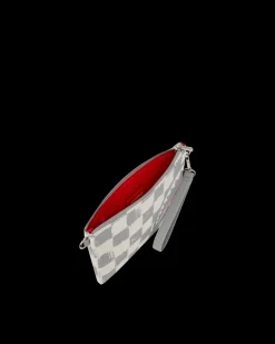 VANQUISH CREAM CROSSOVER CLUTCH