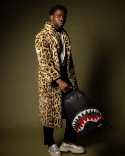 VELCRO SHARK - 3 INTERCHANGEABLE SHARKS BACKPACK (DLXV)