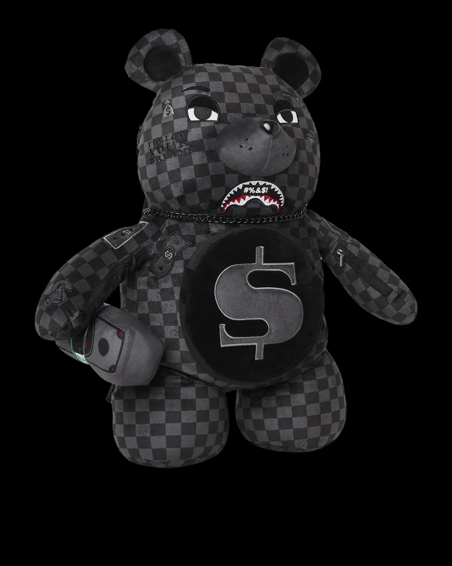 WHAT THE BEEP' SHARK MONEYBEAR TEDDYBEAR BACKPACK