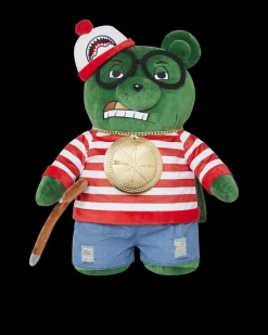 WHERES WALDO MONEYBEAR TEDDYBEAR BACKPACK