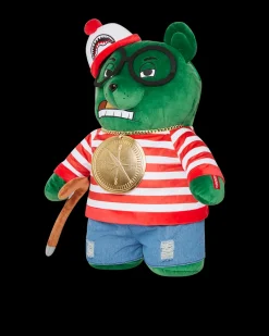 WHERES WALDO MONEYBEAR TEDDYBEAR BACKPACK