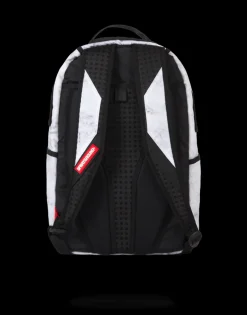 WHITE MARBLE BACKPACK