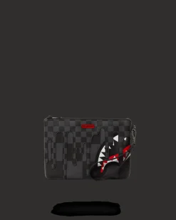 XTC GREY SHARKS IN PARIS CROSSOVER CLUTCH