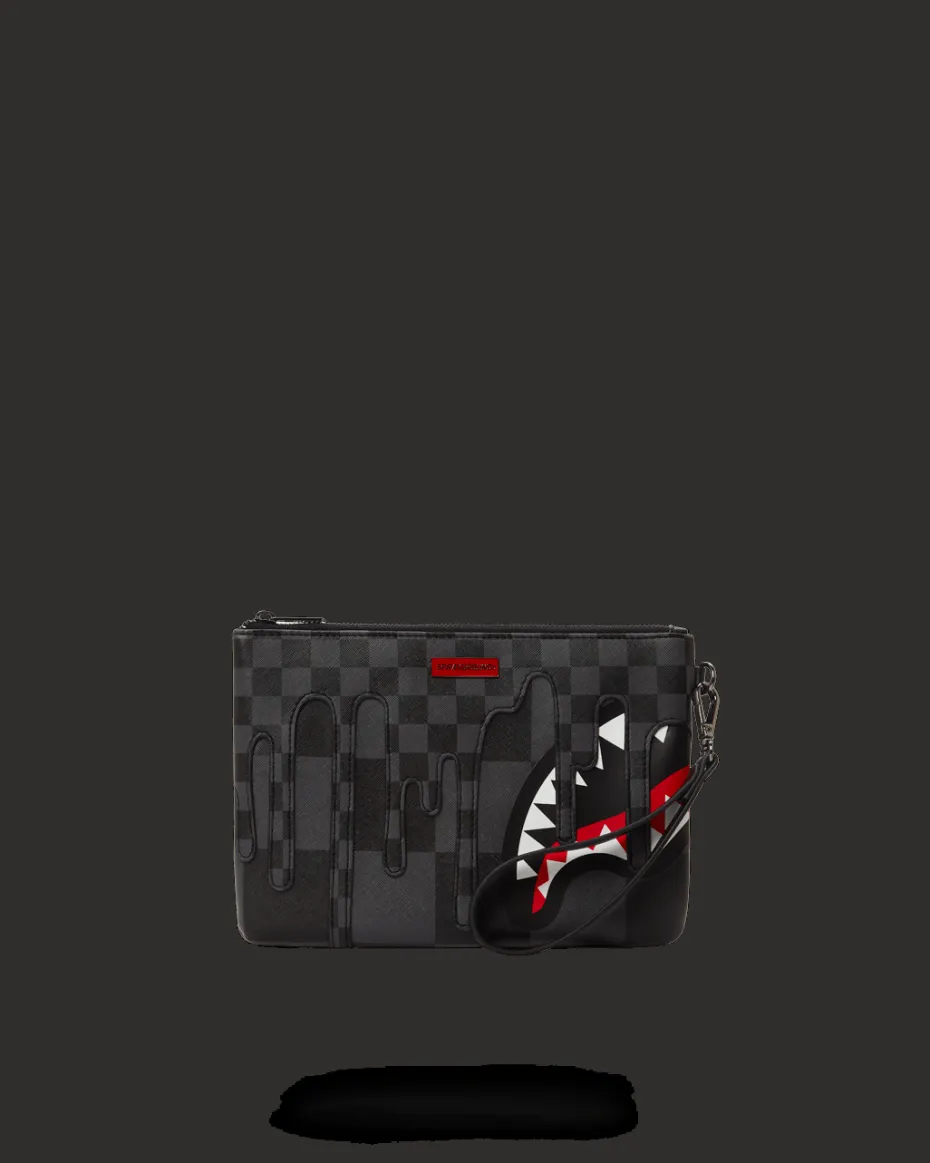 XTC GREY SHARKS IN PARIS CROSSOVER CLUTCH